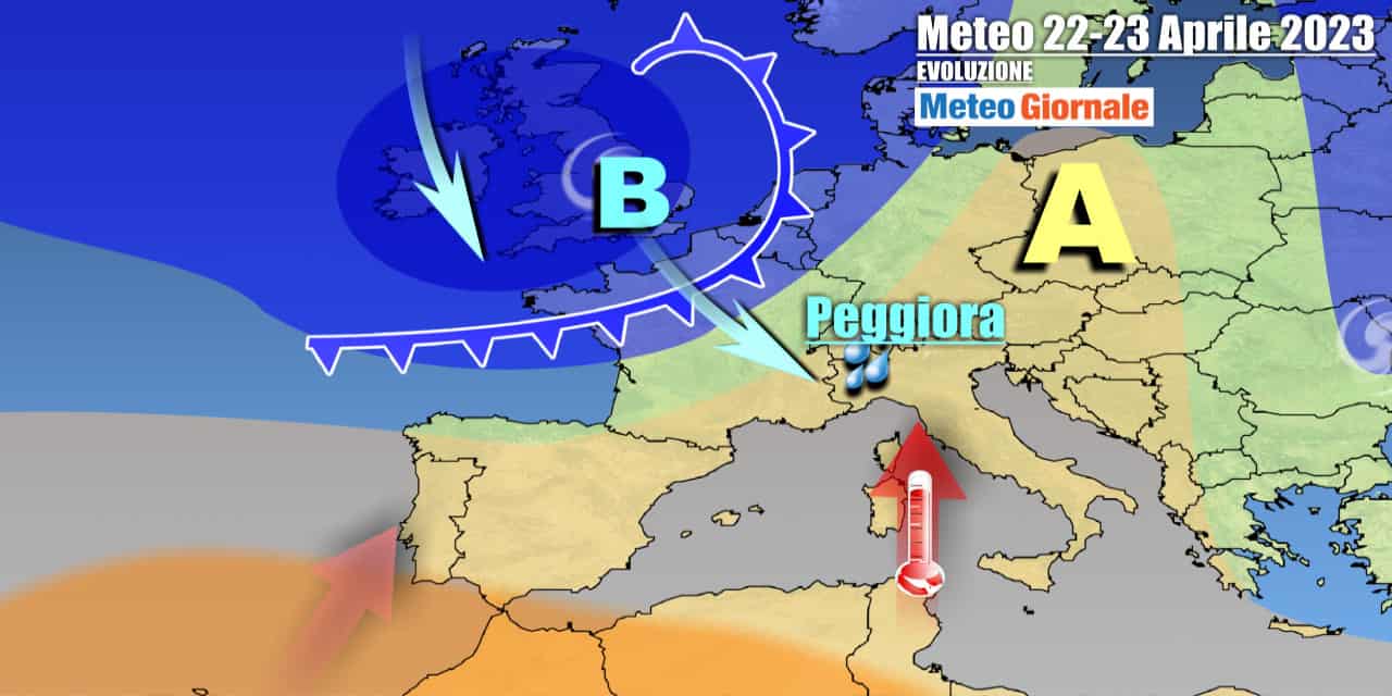 Meteo Italia: instabile e persino maltempo, ma la svolta si avvicina