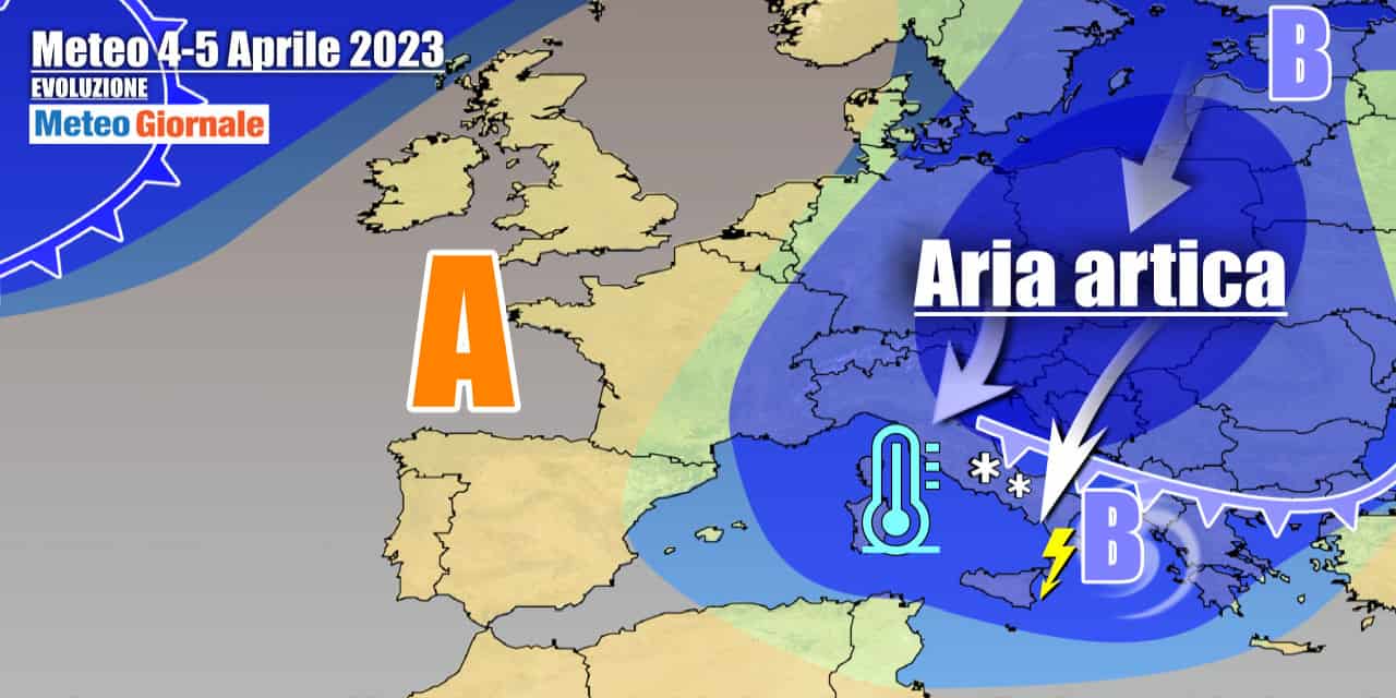 Meteo Italia: freddo e neve, torna l’Inverno tardivo, tendenza sino Pasqua