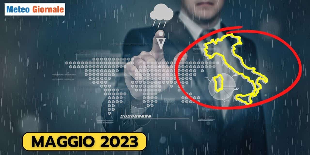 Meteo Aeronautica per tutto Maggio, piogge benefiche. Incombe il Caldo