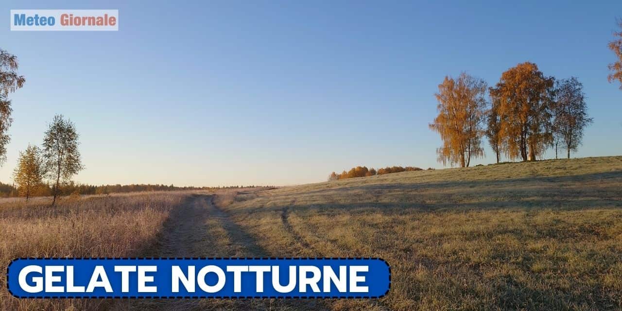 Meteo con gelate notturne sulle pianure italiane e francesi