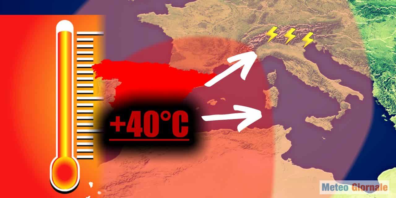Meteo verso fulminea Ondata di Caldo. A Maggio reset