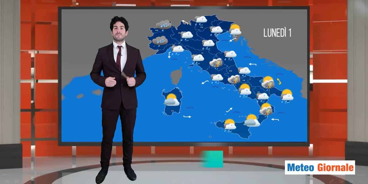 Meteo domani: la festa dei Lavoratori con l’ombrello?