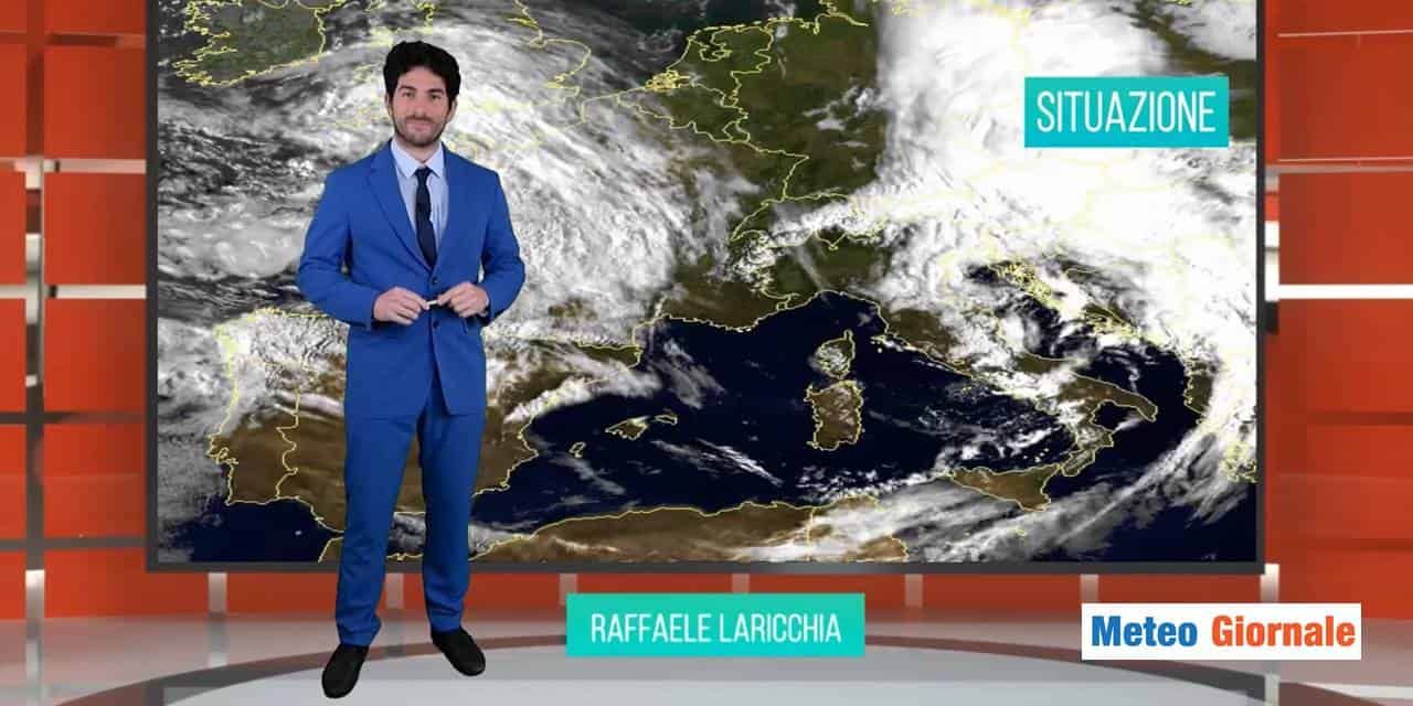 Meteo domani: altra perturbazione con piogge e temporali!
