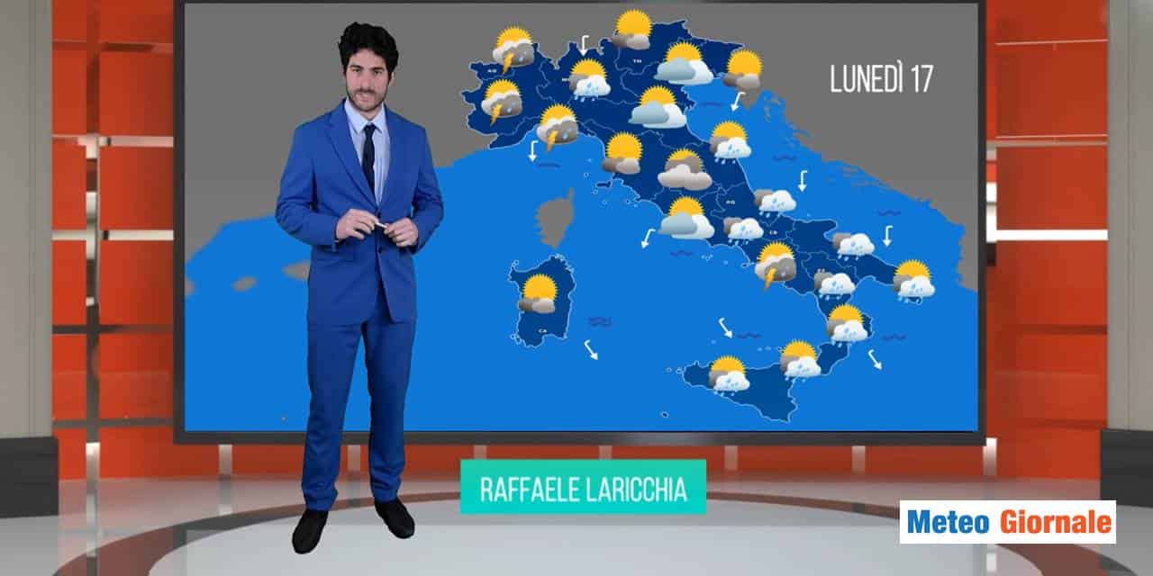 Meteo domani, la settimana parte con piogge e temporali!