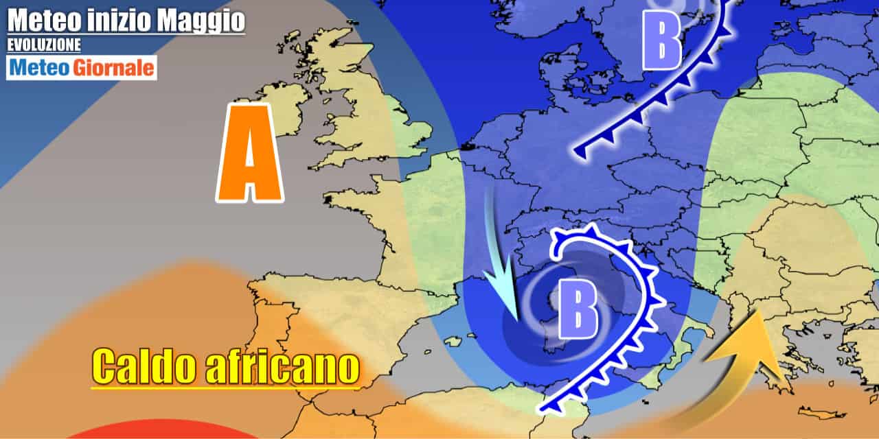Meteo Italia: caldo e anticiclone stop, forti temporali in arrivo
