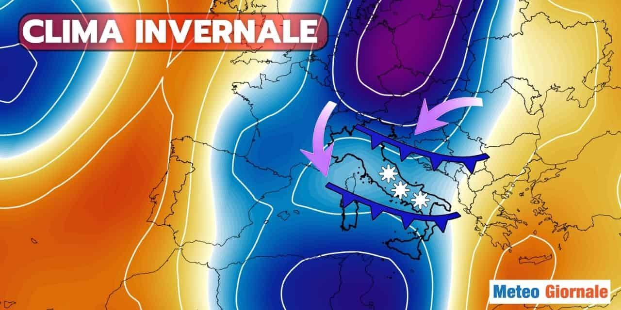 METEO 15 giorni: continuerà l'Inverno