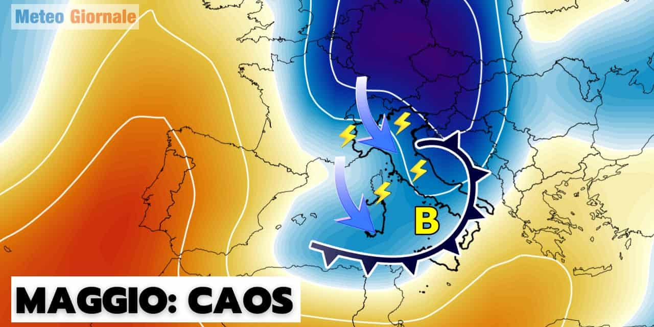 METEO 15 giorni, up and down a non finire