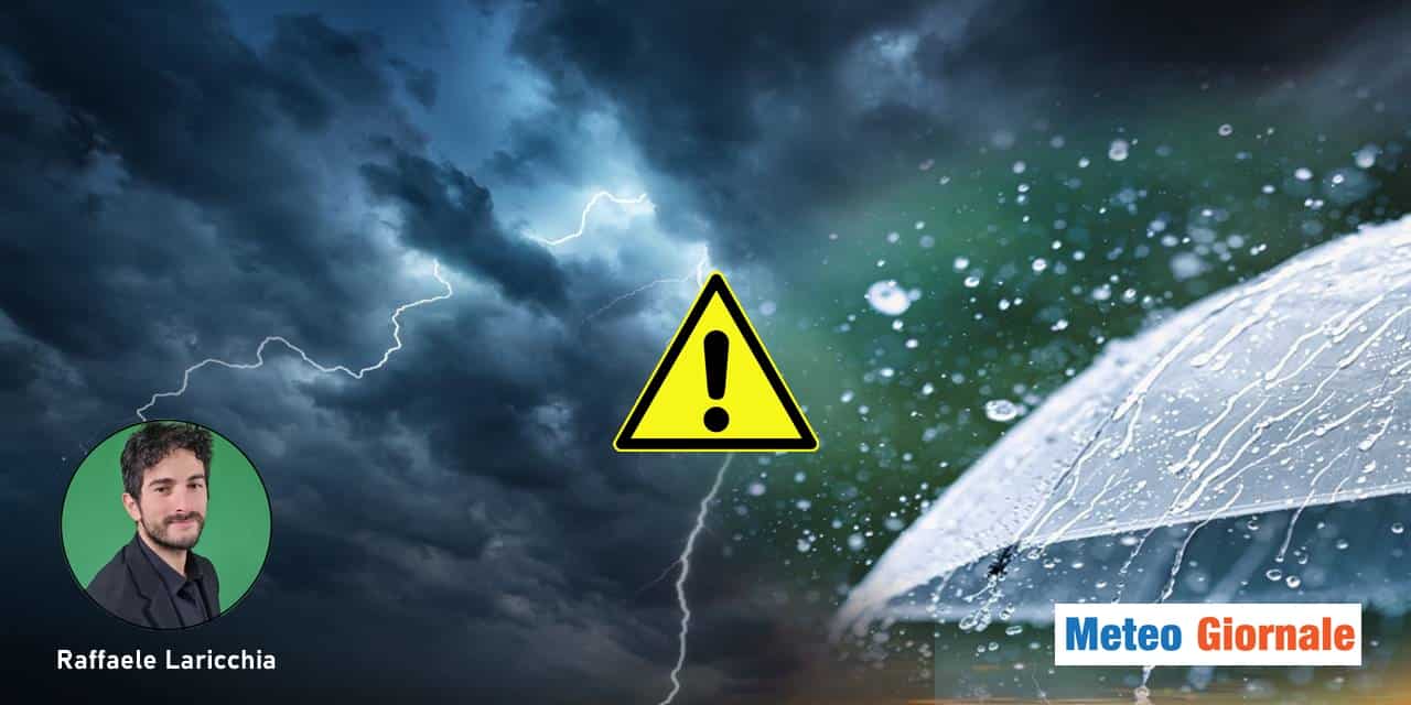 Meteo: pausa troppo breve, ondata di TEMPORALI in arrivo