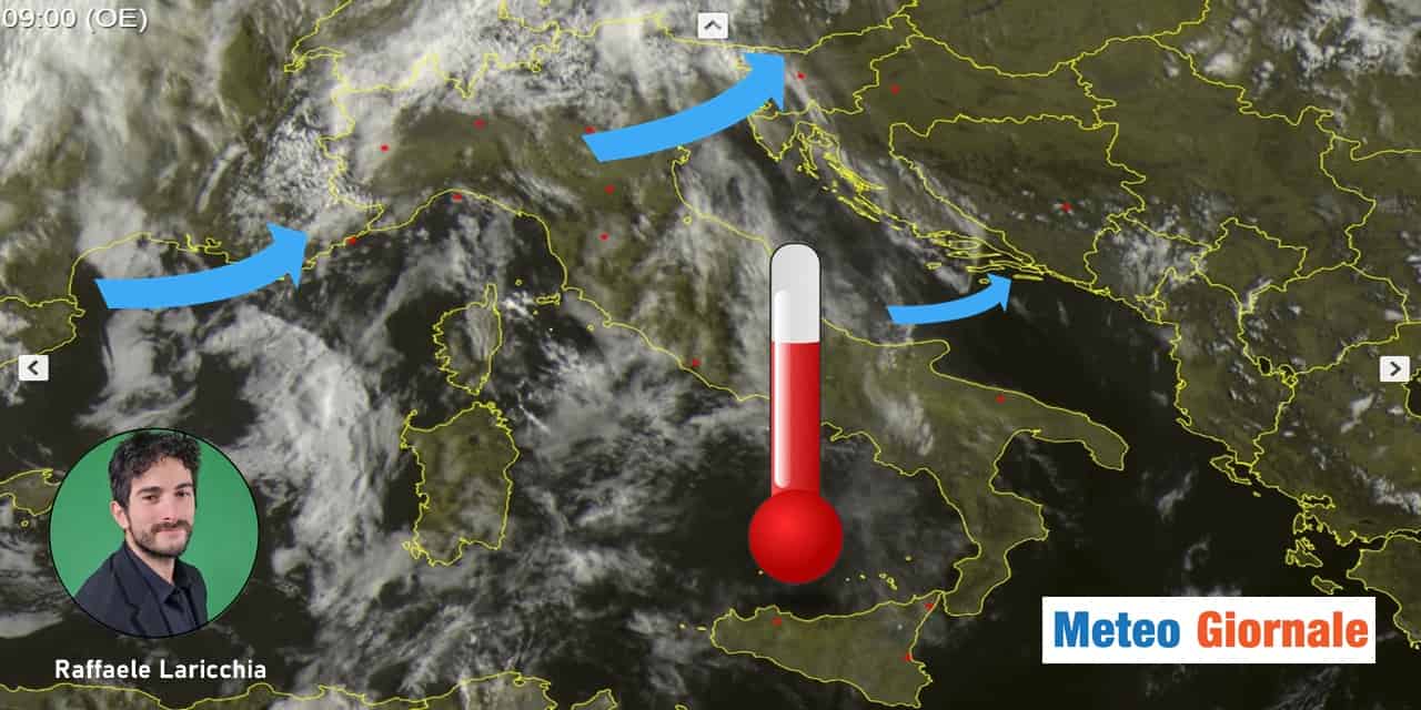 Meteo: che bella domenica, ma coi temporali dietro l’angolo!