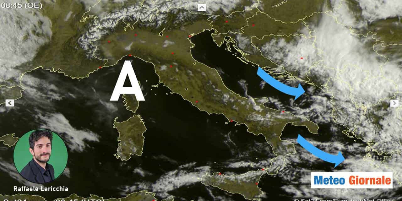 Meteo: il maestrale allontana le nubi ma ci sono novità!