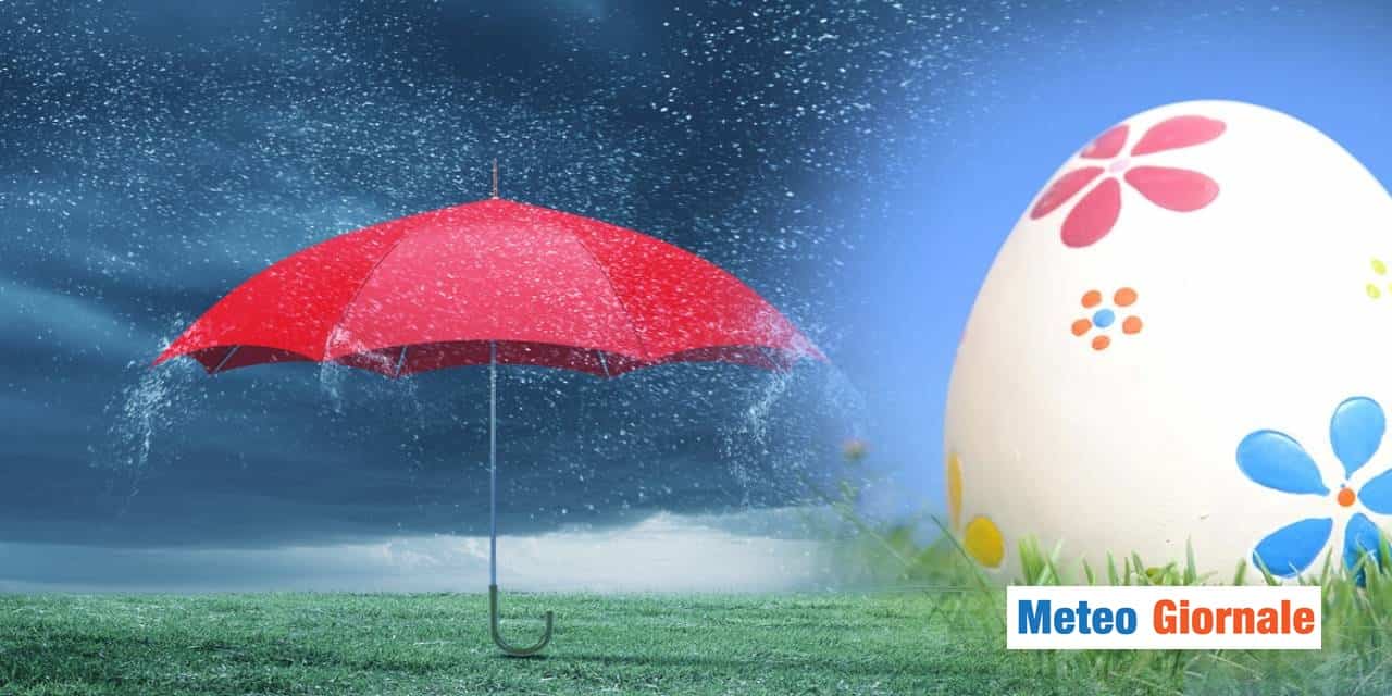Meteo: la depressione di Pasqua porterà tanti temporali