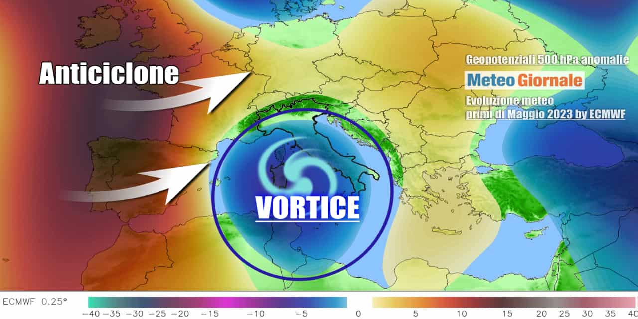 Meteo: inizio di Maggio con colpo di scena incredibile, tendenza stravolta