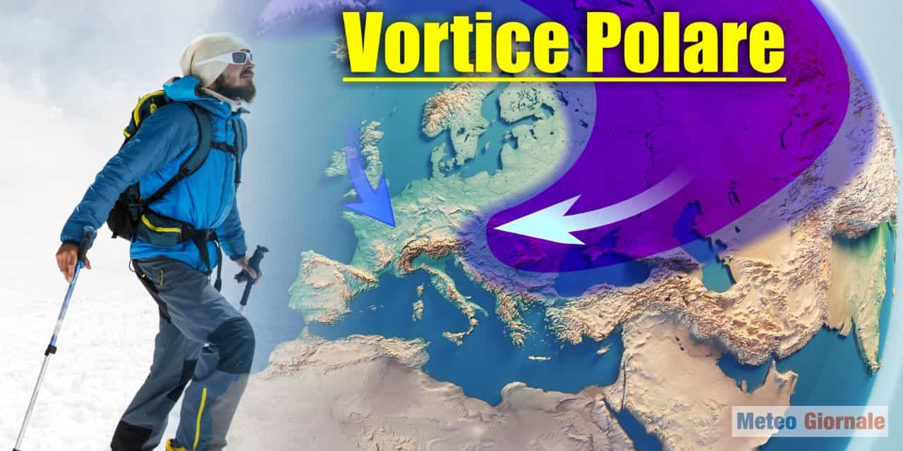 Il Vortice Polare è la causa del meteo invernale. La sua forza può estendersi sino a Maggio