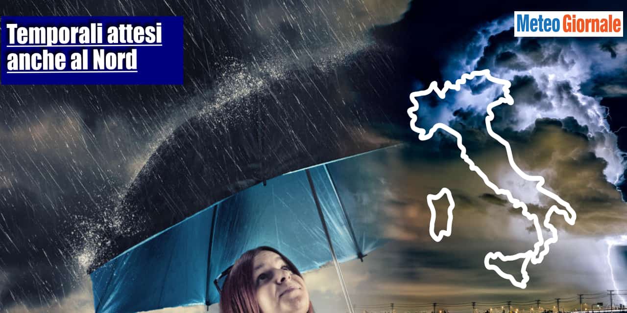 Meteo: previsione ribalta tutto. Novità maltempo verso il Nord, ecco quando