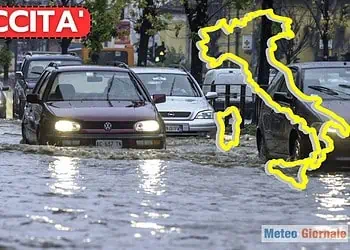 meteo verso grandi piogge 523 350x250 - Cambiamenti climatici: volare diventerà più pericoloso