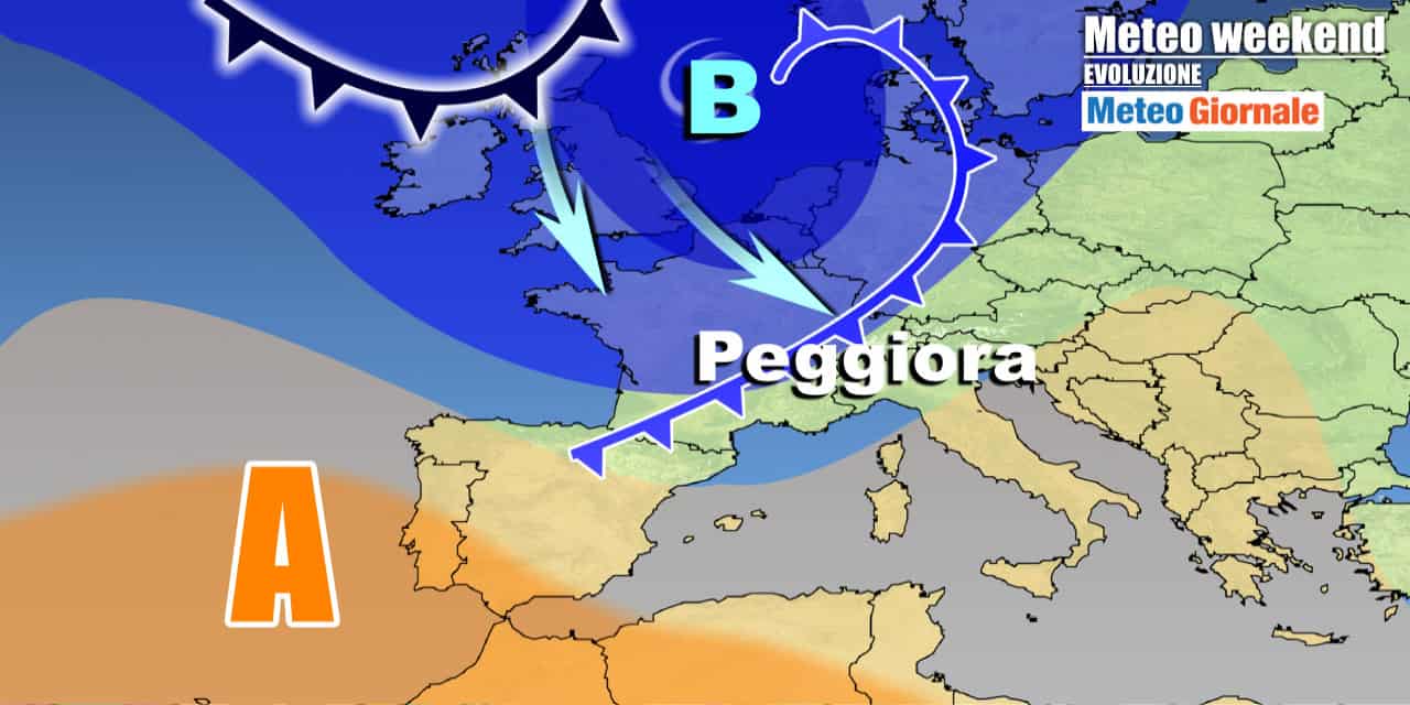 Meteo Italia: weekend e 25 Aprile tra sole e temporali, poi colpo di scena