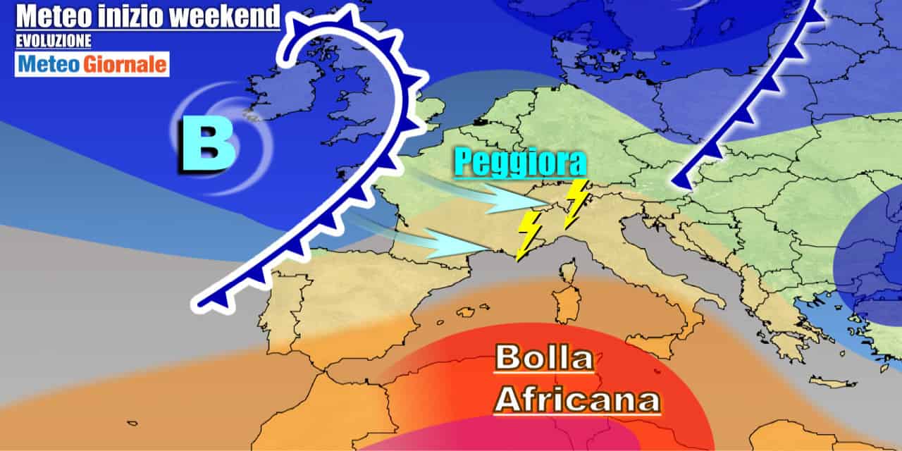 Meteo Italia: piccolo anticipo d’Estate, poi burrasca nel ponte 1° Maggio