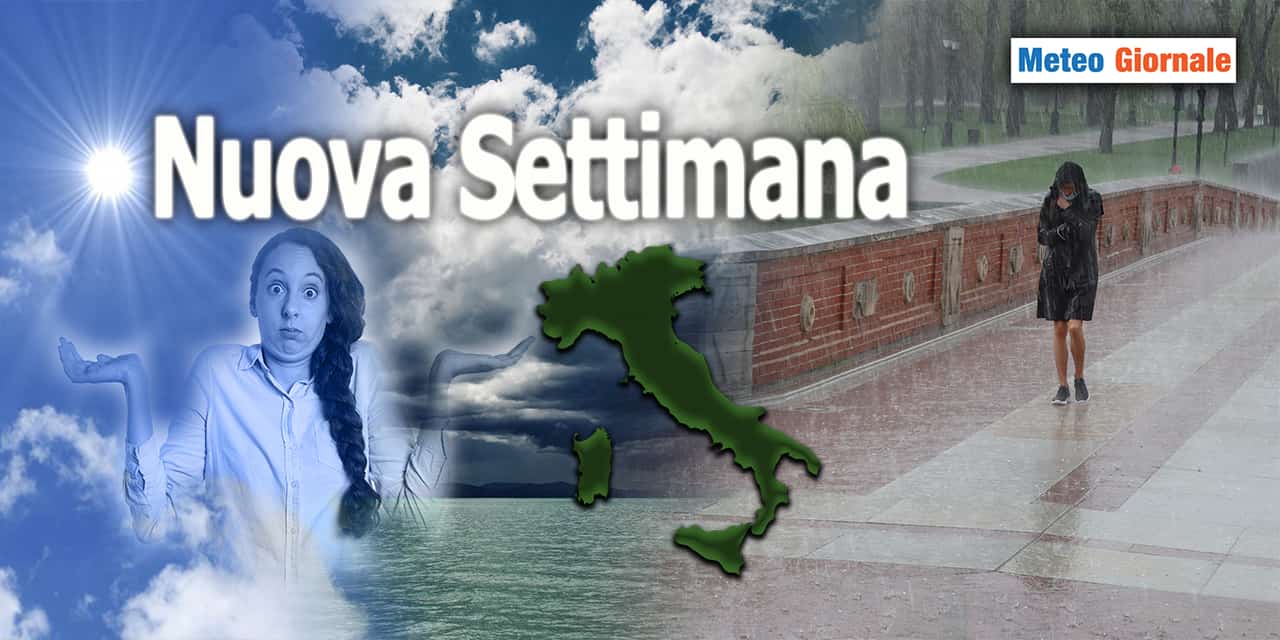 Meteo: Boom d'instabilità! Nuova Settimana in pillole