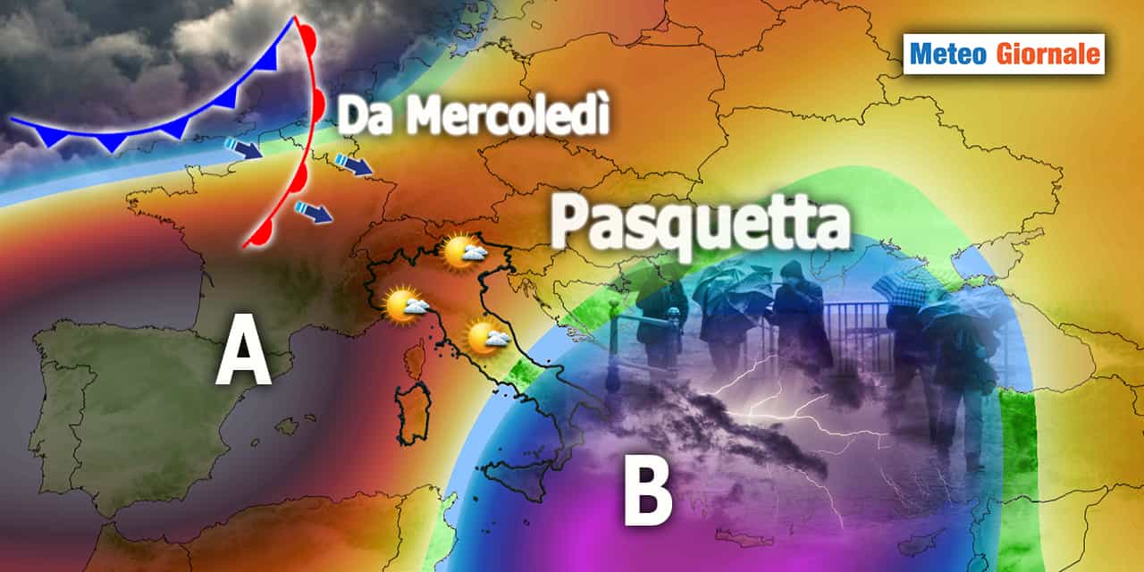 Meteo: Pasquetta, sale la pressione, ma non per tutti. Poi?