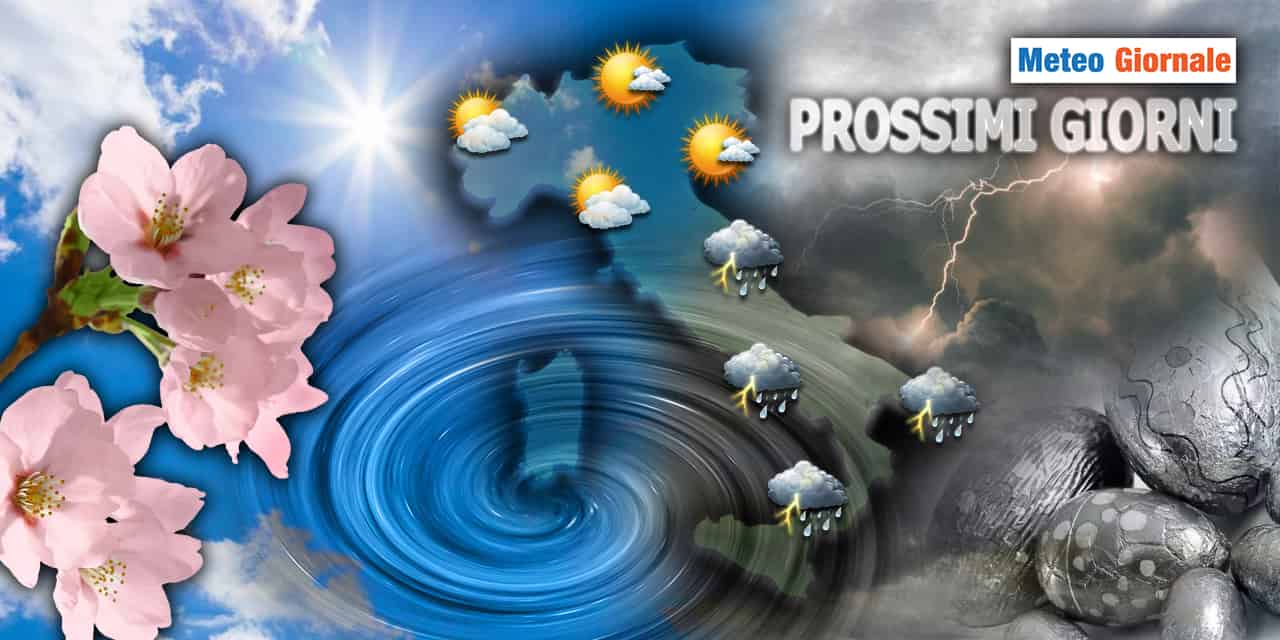 Meteo: tanta instabilità fino a Pasquetta