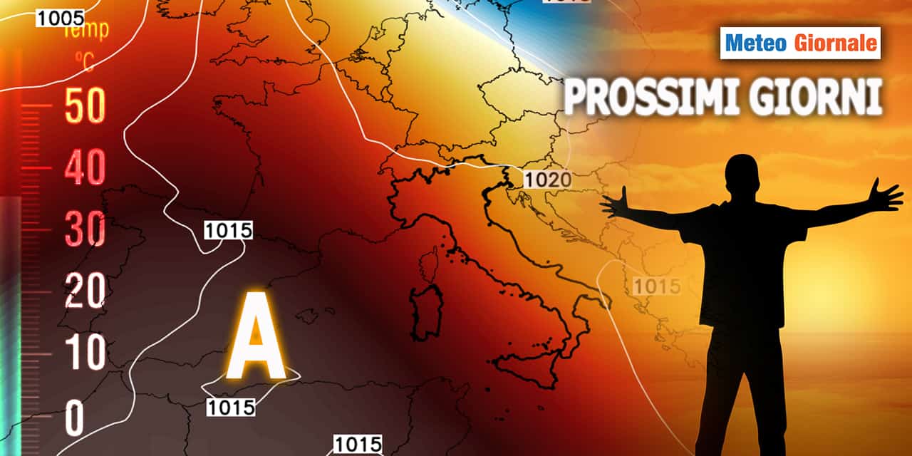Meteo: Prossimi giorni, Prove tecniche di alta pressione