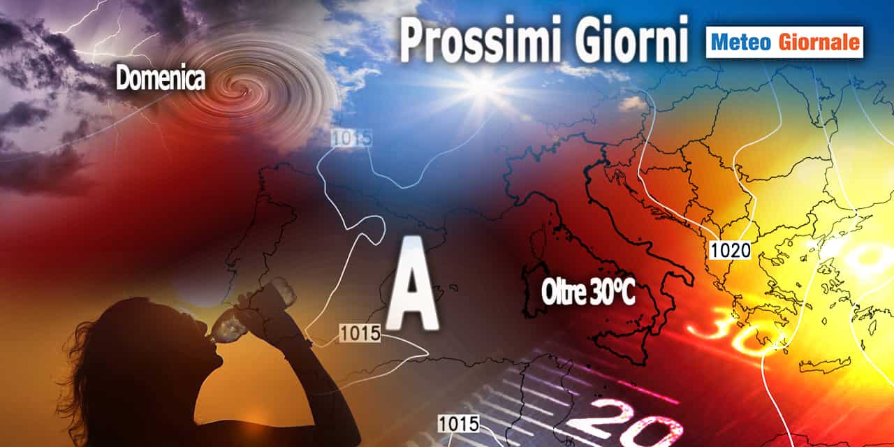 Meteo: da Mercoledì alta pressione e Caldo. Durerà poco!
