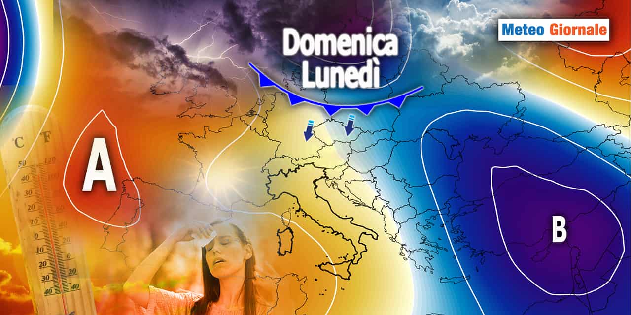 Meteo: L’anticiclone è già in difficoltà. Weekend lungo a rischio?