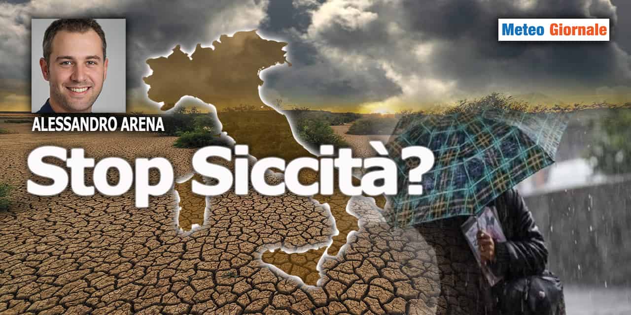 Fine della SICCITÀ? Purtroppo è solo illusione meteo. Dovrà piovere