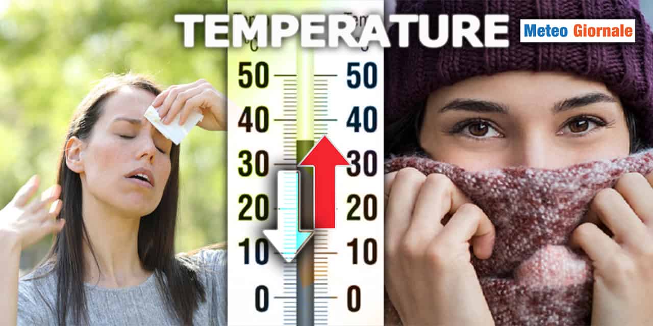 Meteo: Temperature su e giù! Che stress…