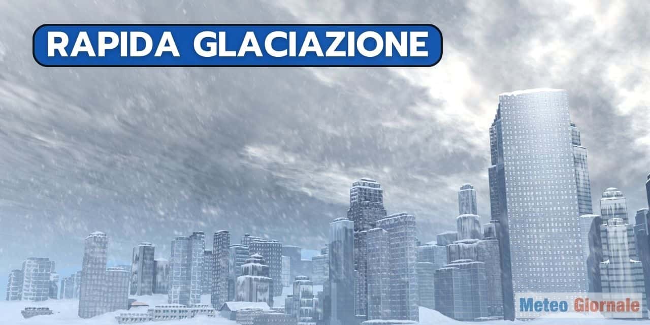 Meteo: Glaciazione in pochi anni con il collasso del Lago Agassiz