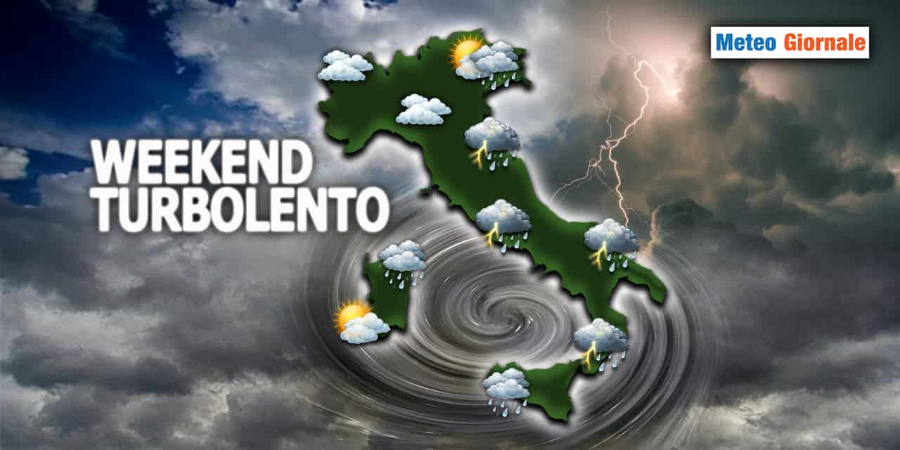 Meteo: Weekend Turbolento! Ecco la previsione definitiva