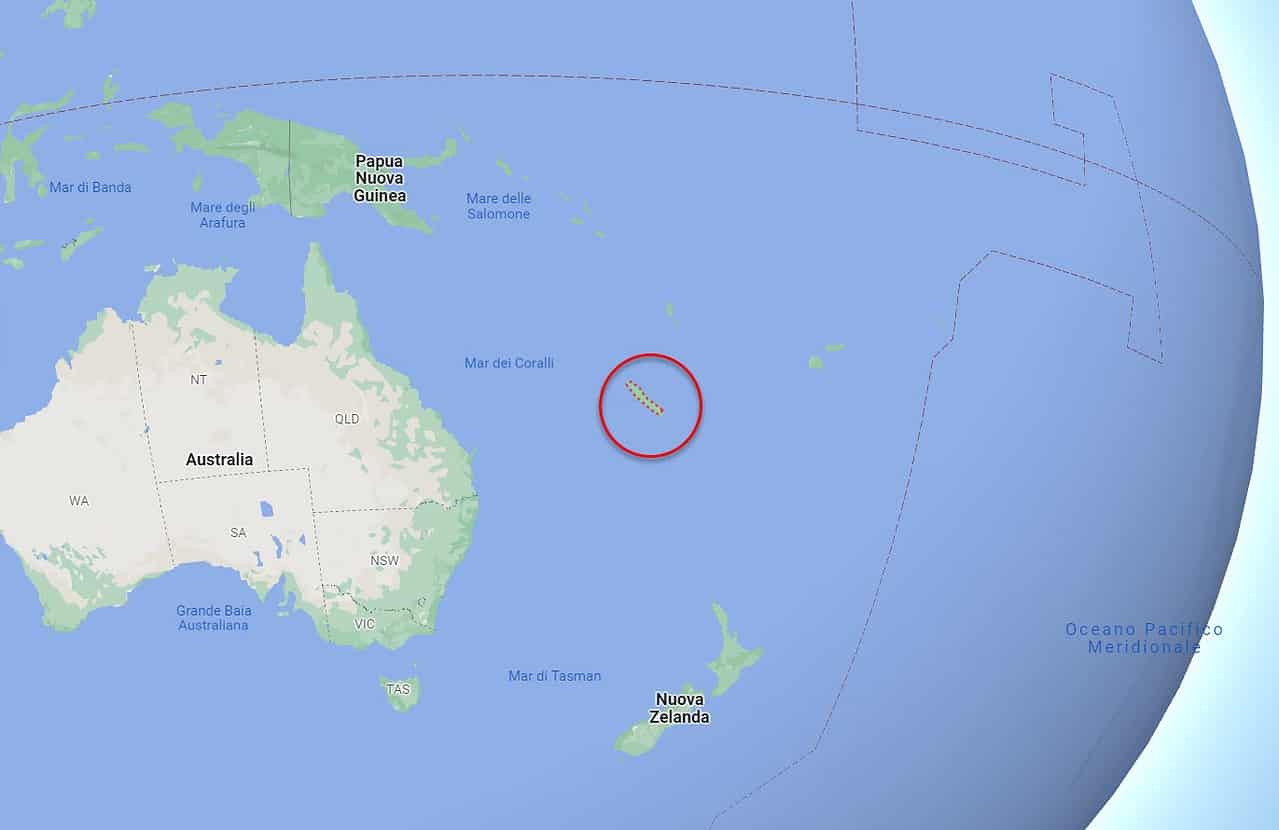 Potente terremoto di magnitudo 7.7 colpisce vicino a Nuova Caledonia, innescando allerta tsunami 1 2023 05 19 07 10 36