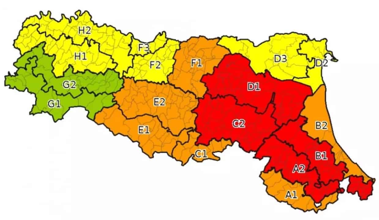 L'Emilia Romagna Fronteggia Nuovamente un'Allerta Meteo Rossa: Ecco il Perché