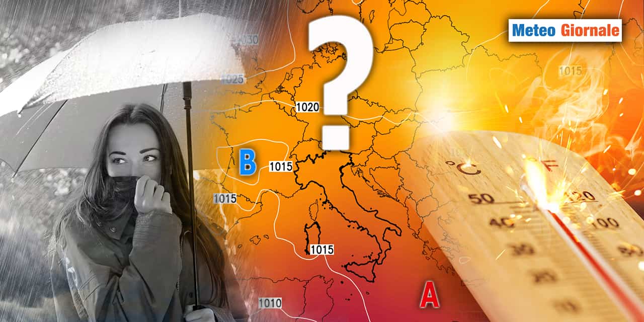 METEO 15 giorni, caldo o brutto tempo? Ipotesi