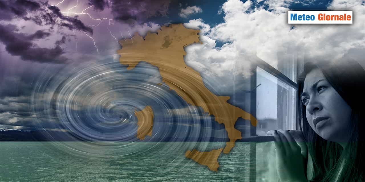 Pesantissima crisi METEO nel cuore del Mediterraneo