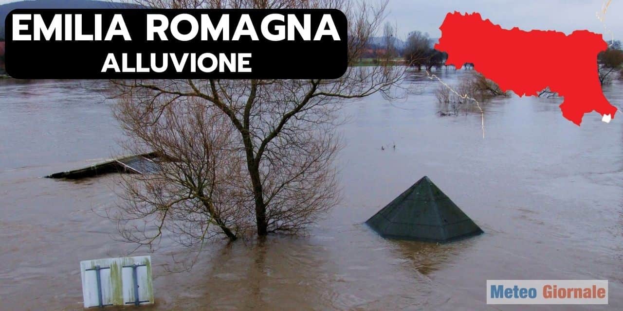 Emilia Romagna: è Allerta Rossa. Mai avvenuto prima: Fiumi Esondati e Scuole Chiuse. Crisi Climatica