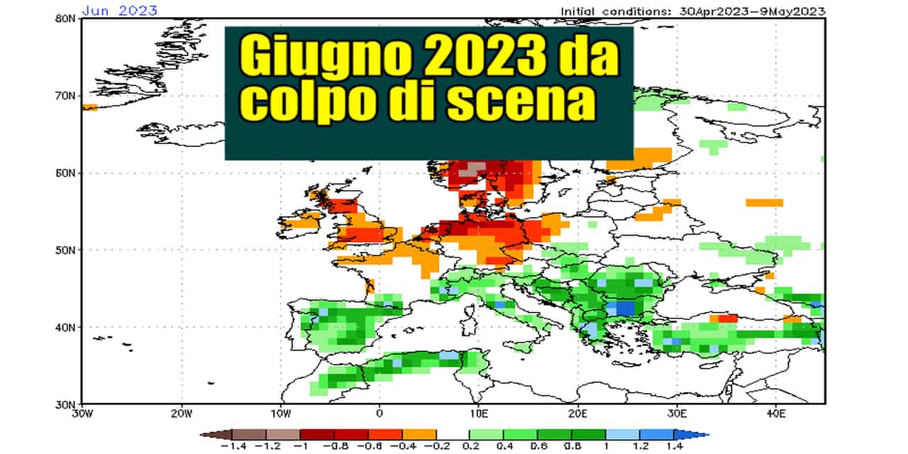 Meteo Giugno: tutto stravolto, l’Estate partirà con molte sorprese