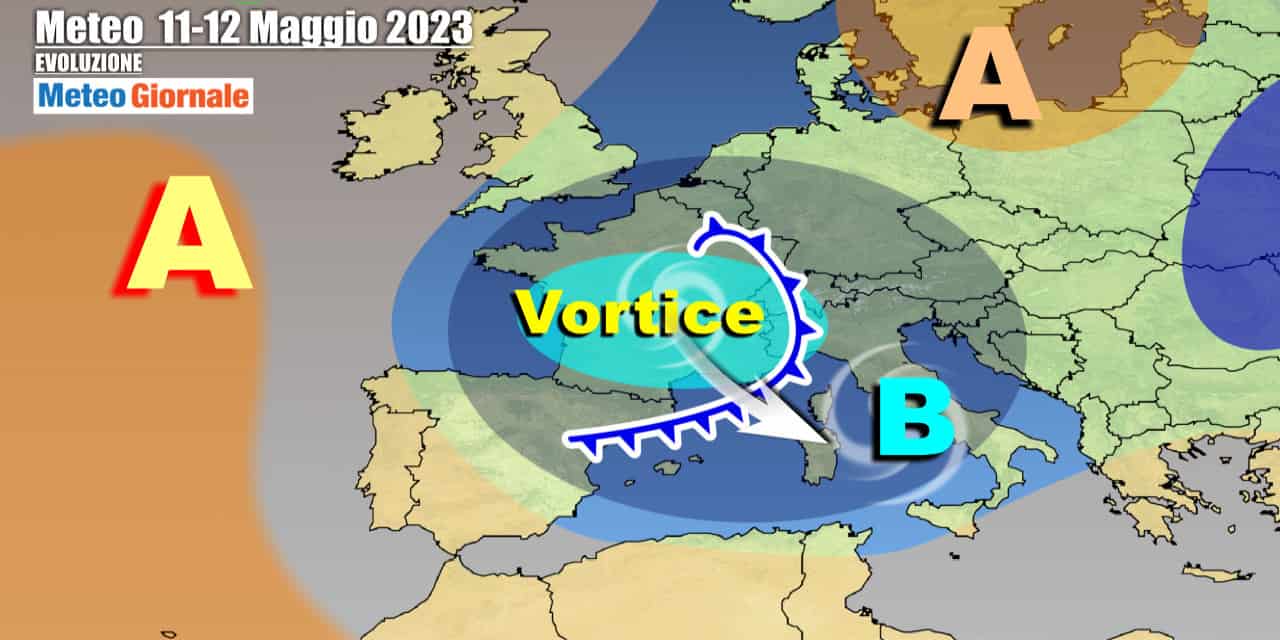 Meteo Italia: burrasca con temporali, rischio nubifragi, novità nel weekend