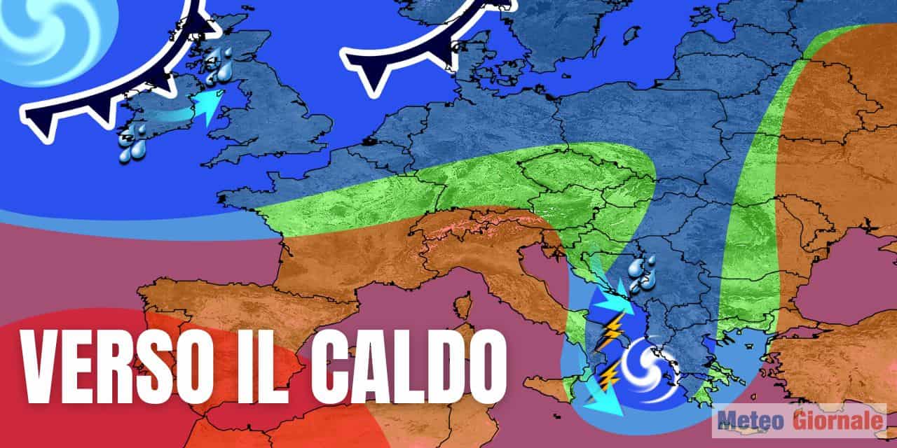 METEO 15 giorni, verso il primo caldo di stagione