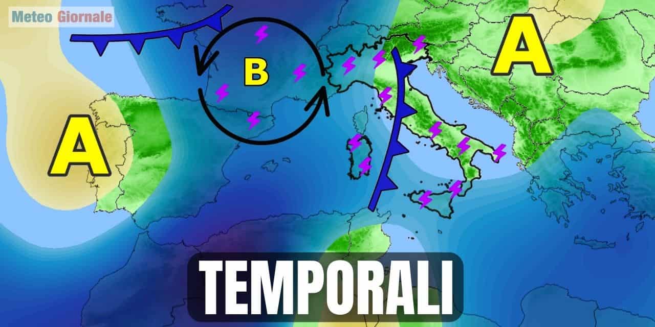 Meteo 15 giorni, continueranno i colpi di scena