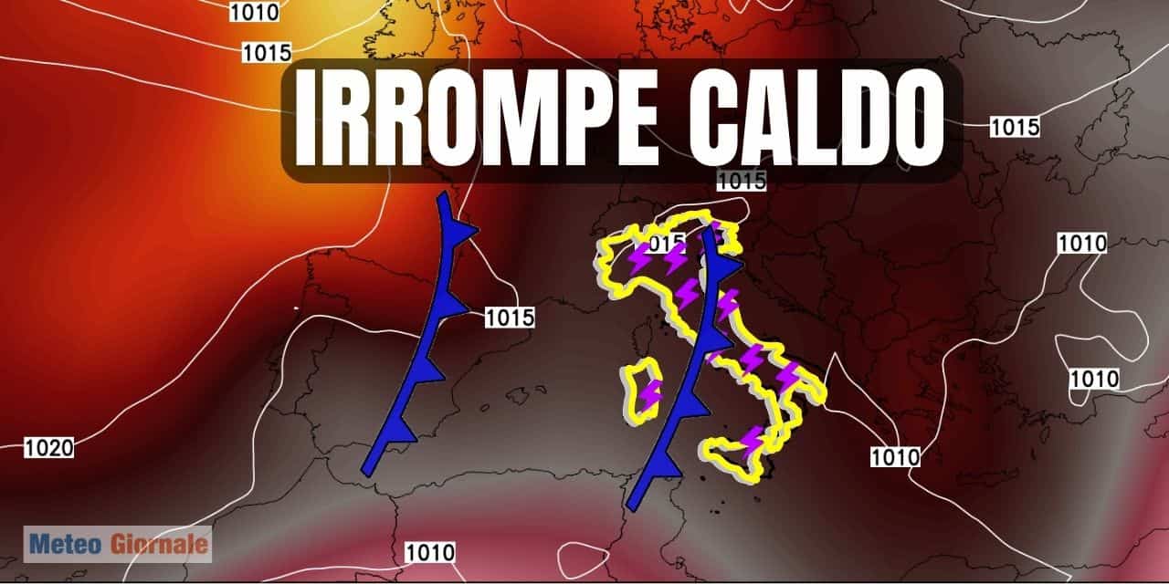 Meteo 15 giorni, voglia d'Estate. Il primo "caldo di stagione" persistente. Temporali intensi