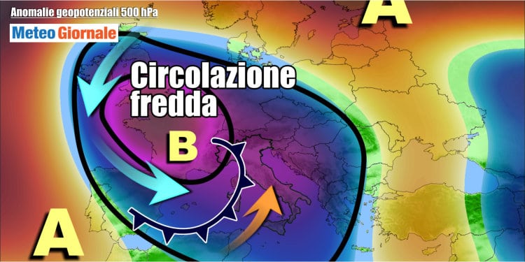 METEO 15 giorni, giungono conferme sul severo maltempo