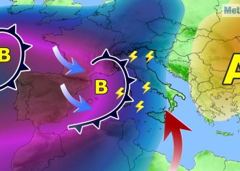 meteo 15 giorni con pioggia ed anche caldo 350x250 - Il NOAA sentenzia: La Niña è finita dopo tre anni. Italia, siccità al termine? Vediamo le previsioni