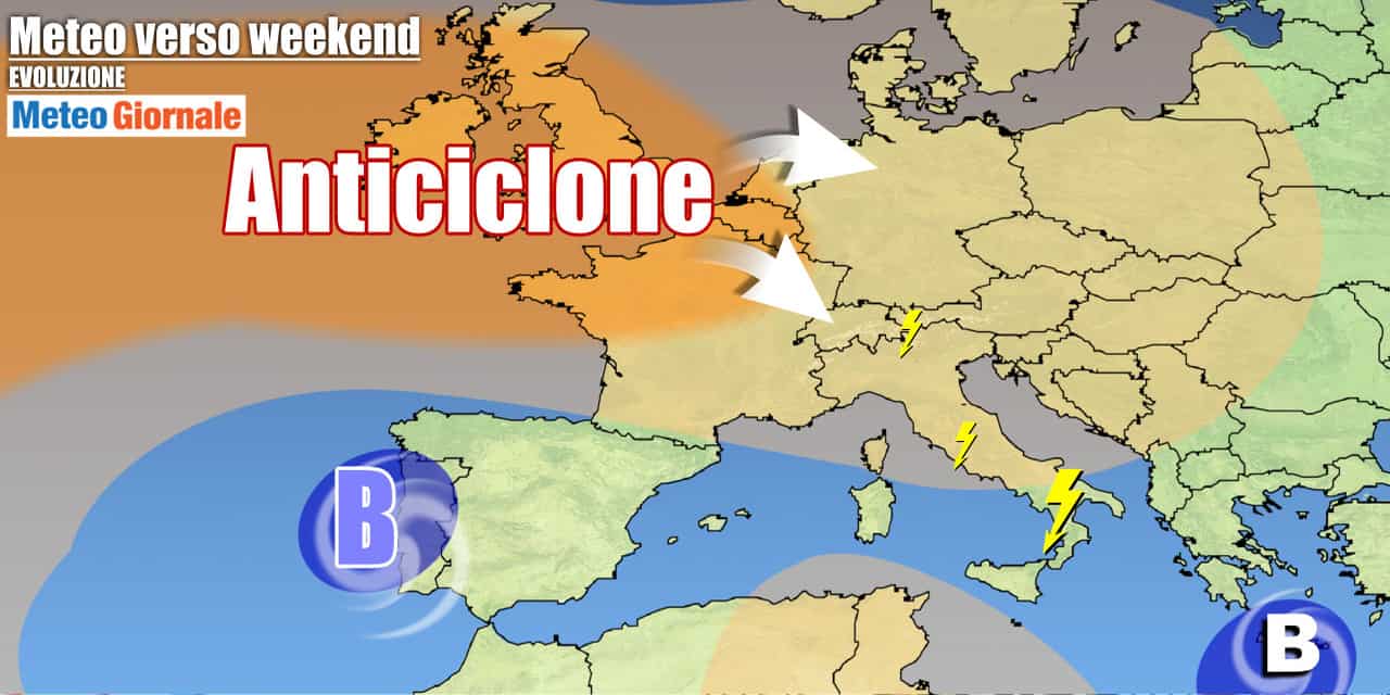 Meteo Italia: passata di temporali e grandine, ma nel weekend si cambia