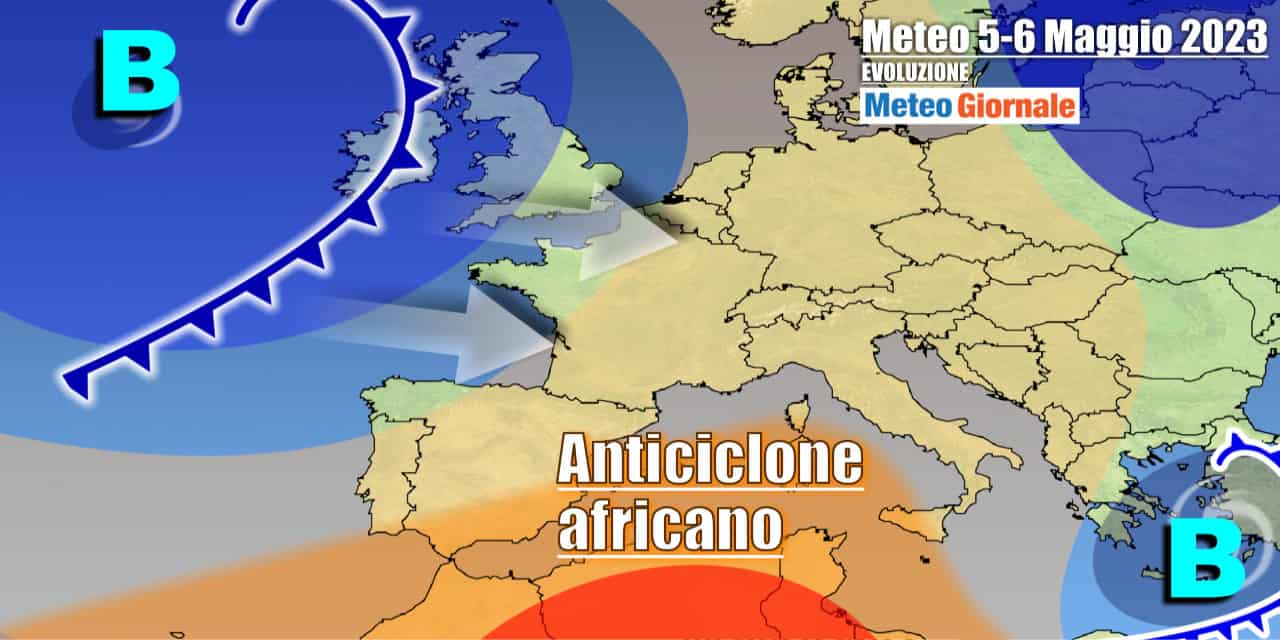 Meteo Italia: stop vortice e torna l’anticiclone africano, novità a seguire