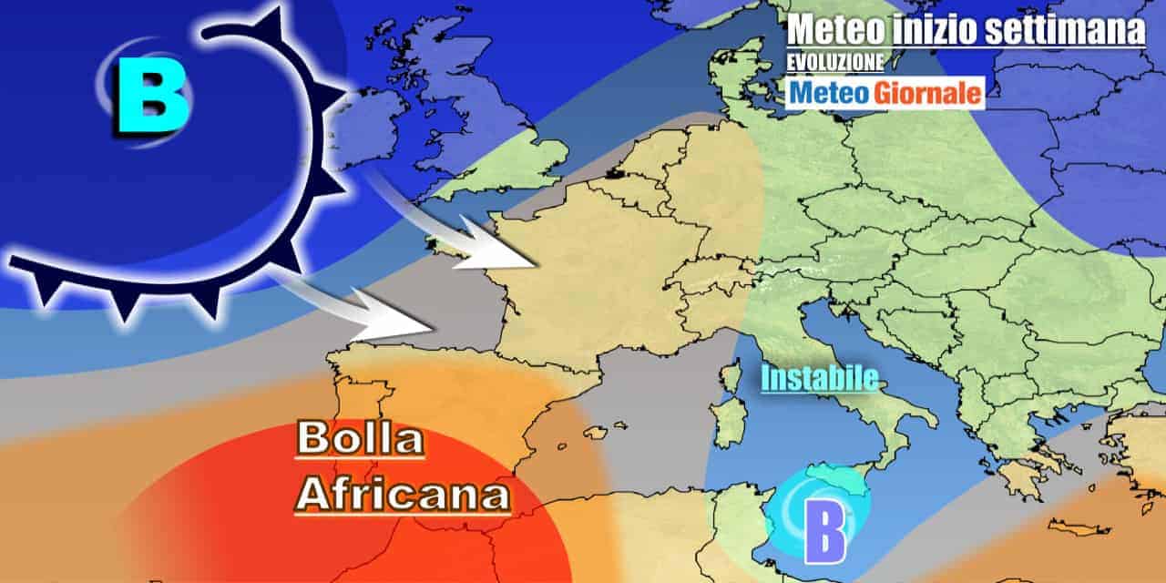 Meteo Italia: clamoroso ribaltone, prossima settimana a tratti col maltempo