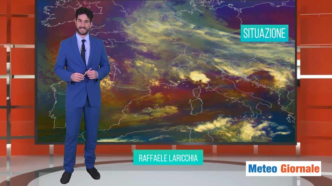 Meteo domani: tra nubi, rovesci, temporali e… sabbia!
