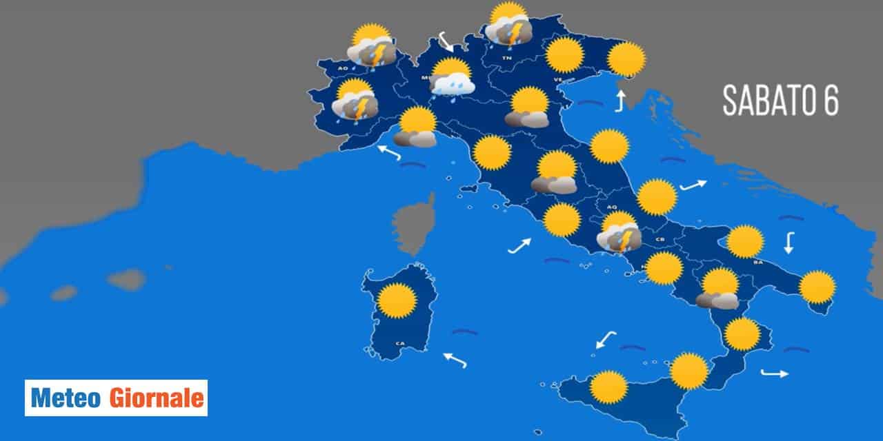 Meteo domani: l'anticiclone comincia a scricchiolare!