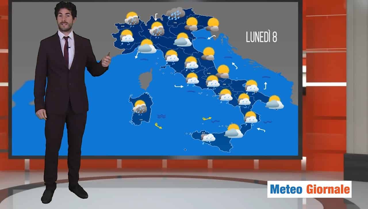 Meteo domani: nell'aria un veloce GUASTO, le previsioni