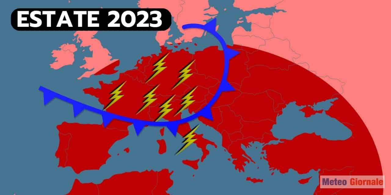 Estate, Meteo tra Due Estremi: Caldo Intenso e Piogge Improvvise e Intense